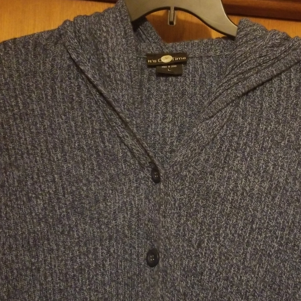 It's Our Time Cardigan Sweater (L)